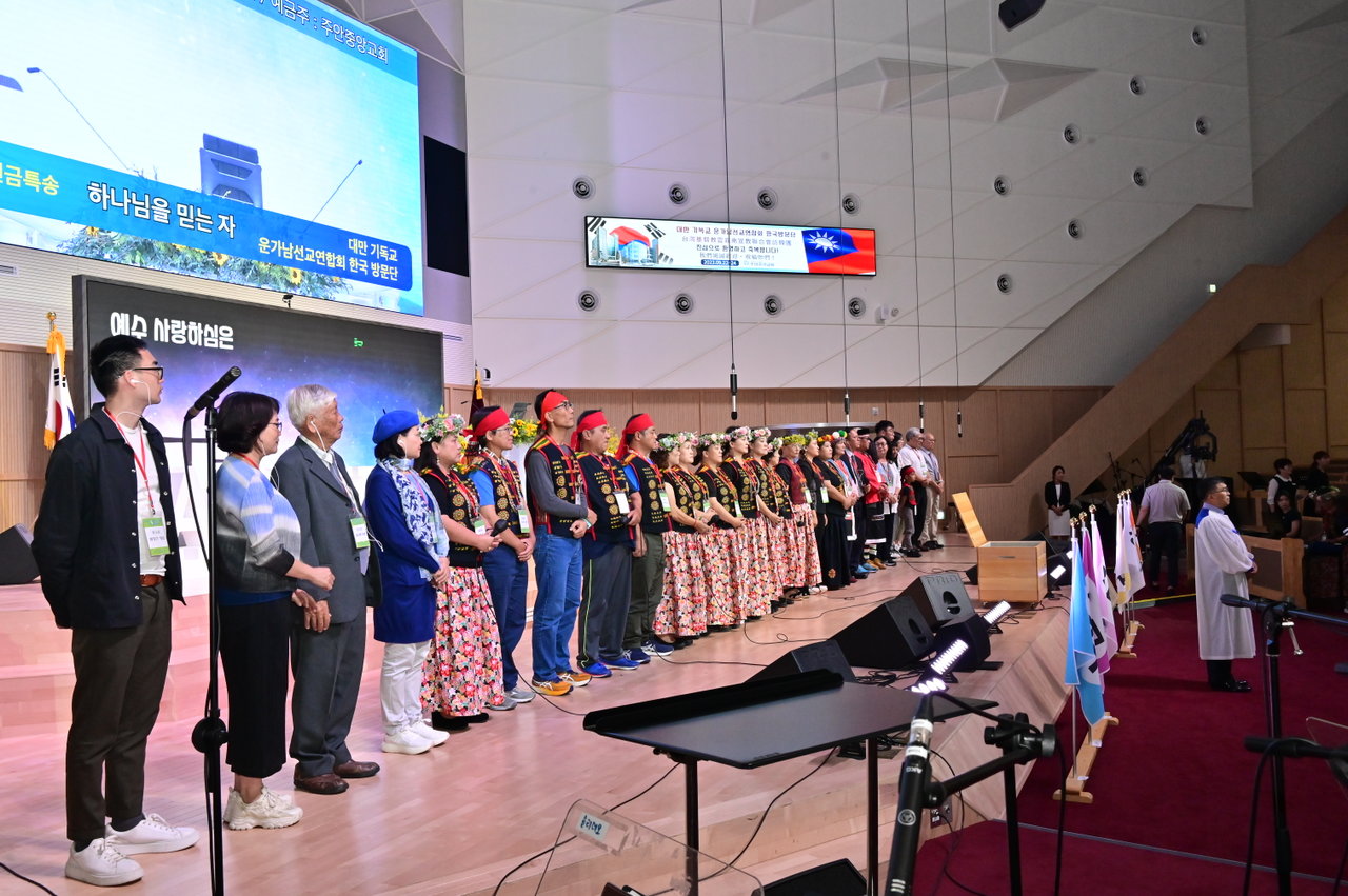 대만 운가남 선교연합회 방문 이미지 2